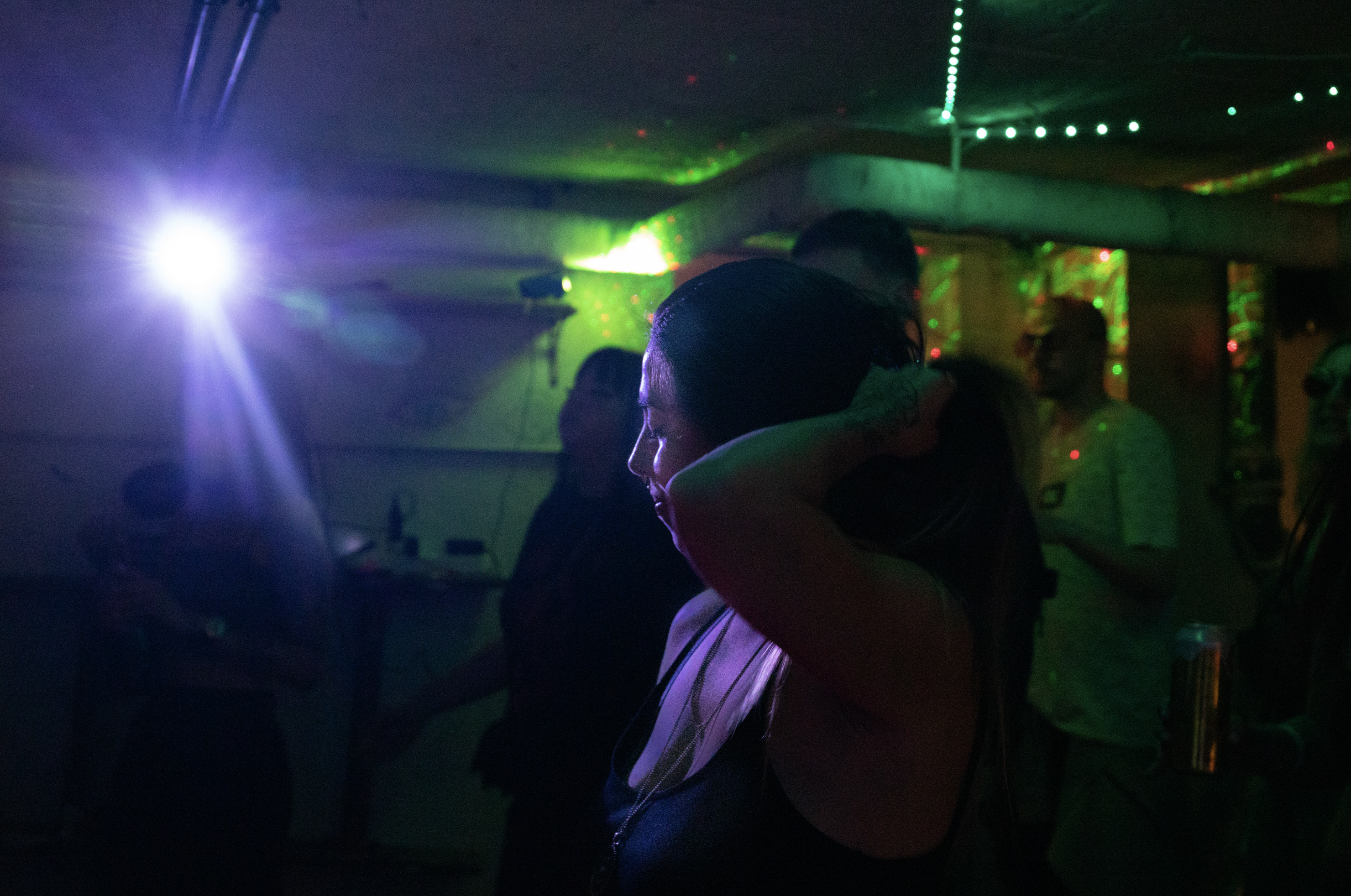 Portrait d'une danseuse.